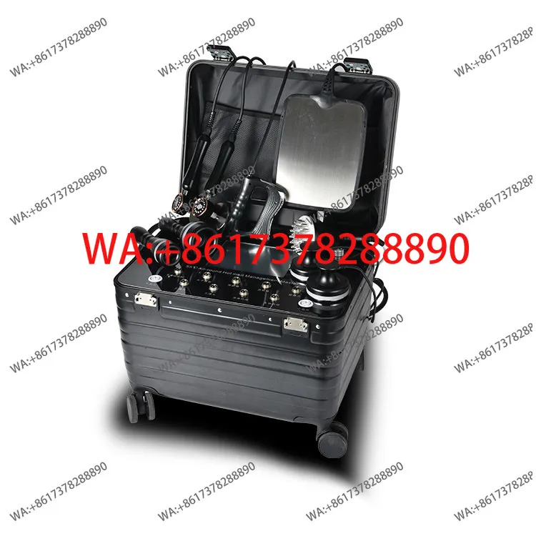 Portable storage box 55 degrees hot melt flash plastic instrument 448K fever master body shaping, dredging meridians 45 degrees