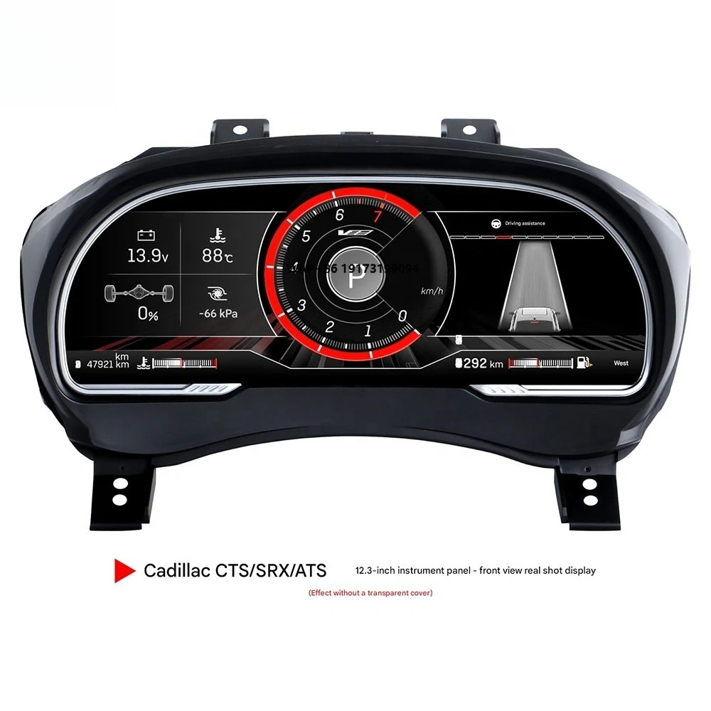 

Car Speedometer Panel Digital Dashboard Instrument Cluster for ATS SRX XTS CTS ATS-A Retrofit/Upgrade