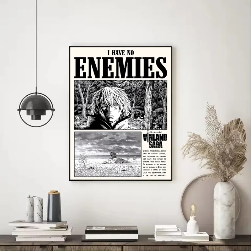 

Japanese Cartoon Anime Vinland Saga Poster Wall Art Prints Canvas Painting Bedroom Living Room Home Decor