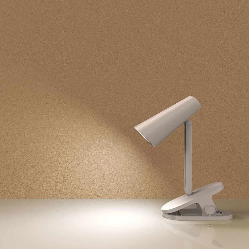 

1Set Folding LED Rechargeable Eye Protection Reading Lamp Clip Desktop Lamp for Study Work USB Reading Light Desktop Light