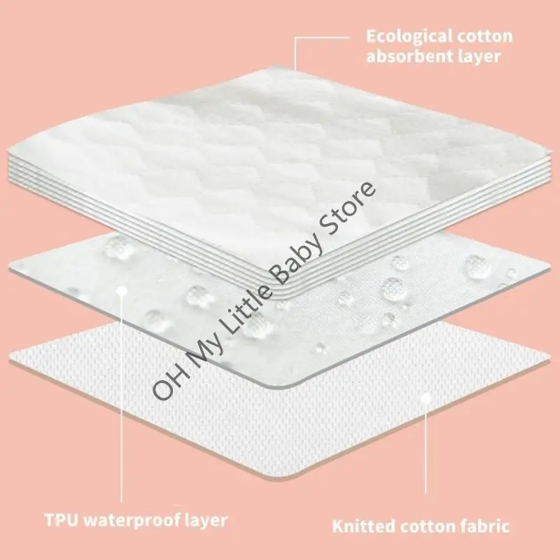 ملابس داخلية للتدريب على الأطفال الصغار بنمط الرسوم المتحركة M76C، سراويل حفاضات مضادة للتسرب وقابلة للغسل