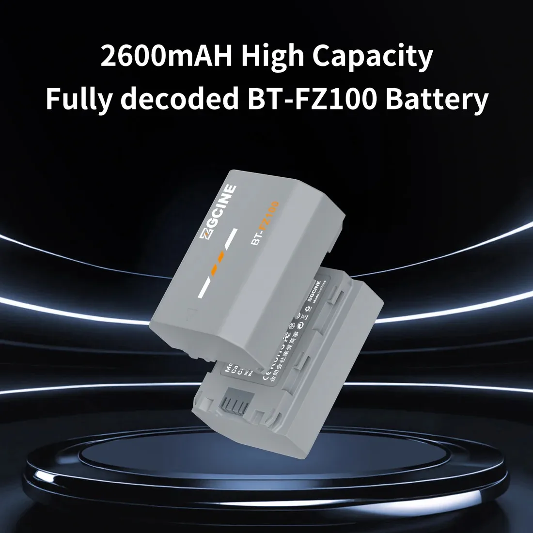 ZGCINE BT-FZ100 Battery BT-FW50 BLK22 W235 LPE17 EL15C W126 EL25 LPE6P LPE6NH Camera Battery for SONY Canon Fuji Nikon Panasonic