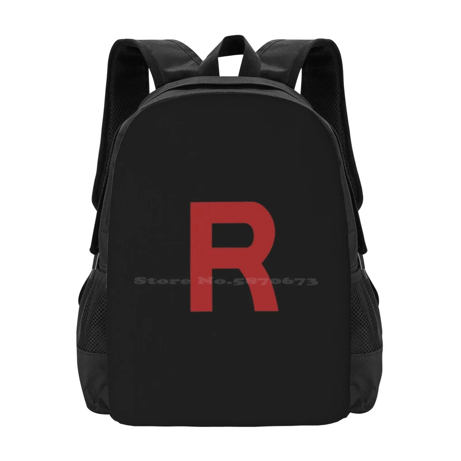 Team Rocket School Bags For Teenage Girls Laptop Travel Bags Team Rocket