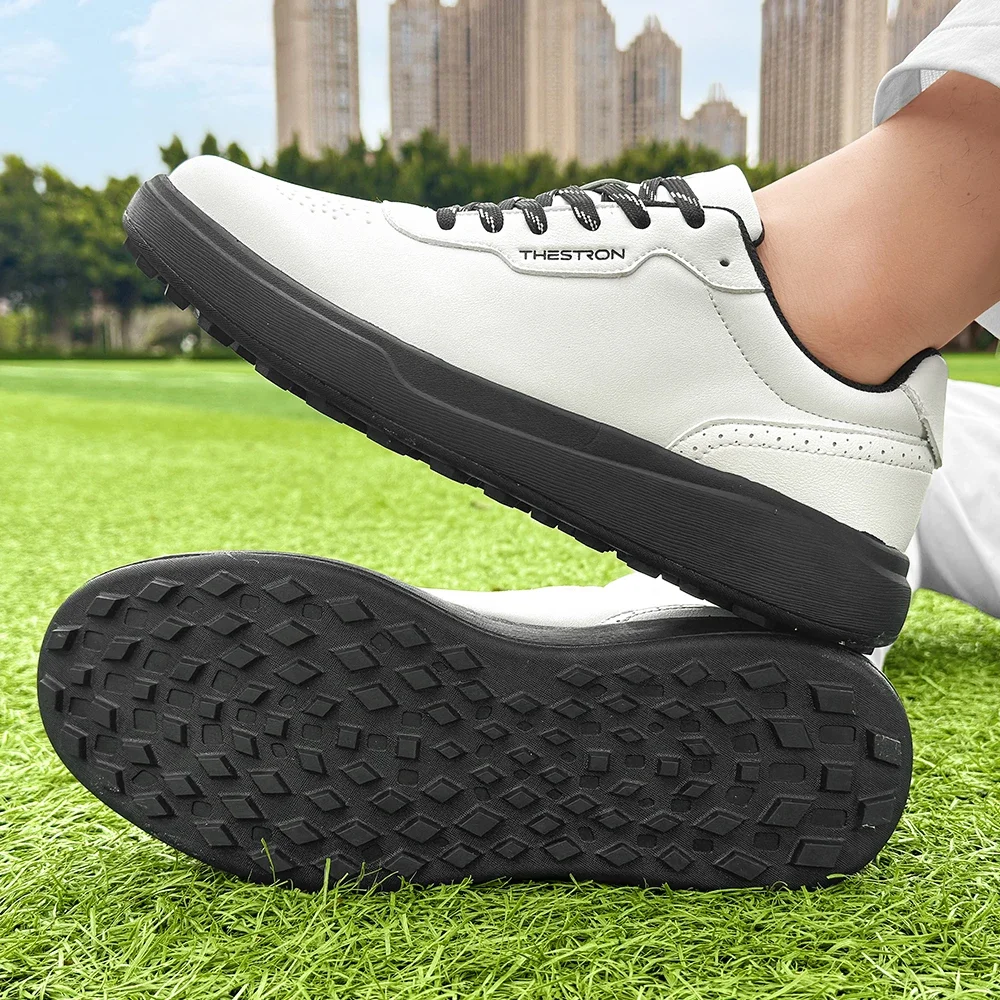 Neue Herren-Golfschuhe für Outdoor-Sportarten, leichte und lässige, rutschfeste Golfschuhe, erhältlich in großen Größen 39-48 – Detail 11