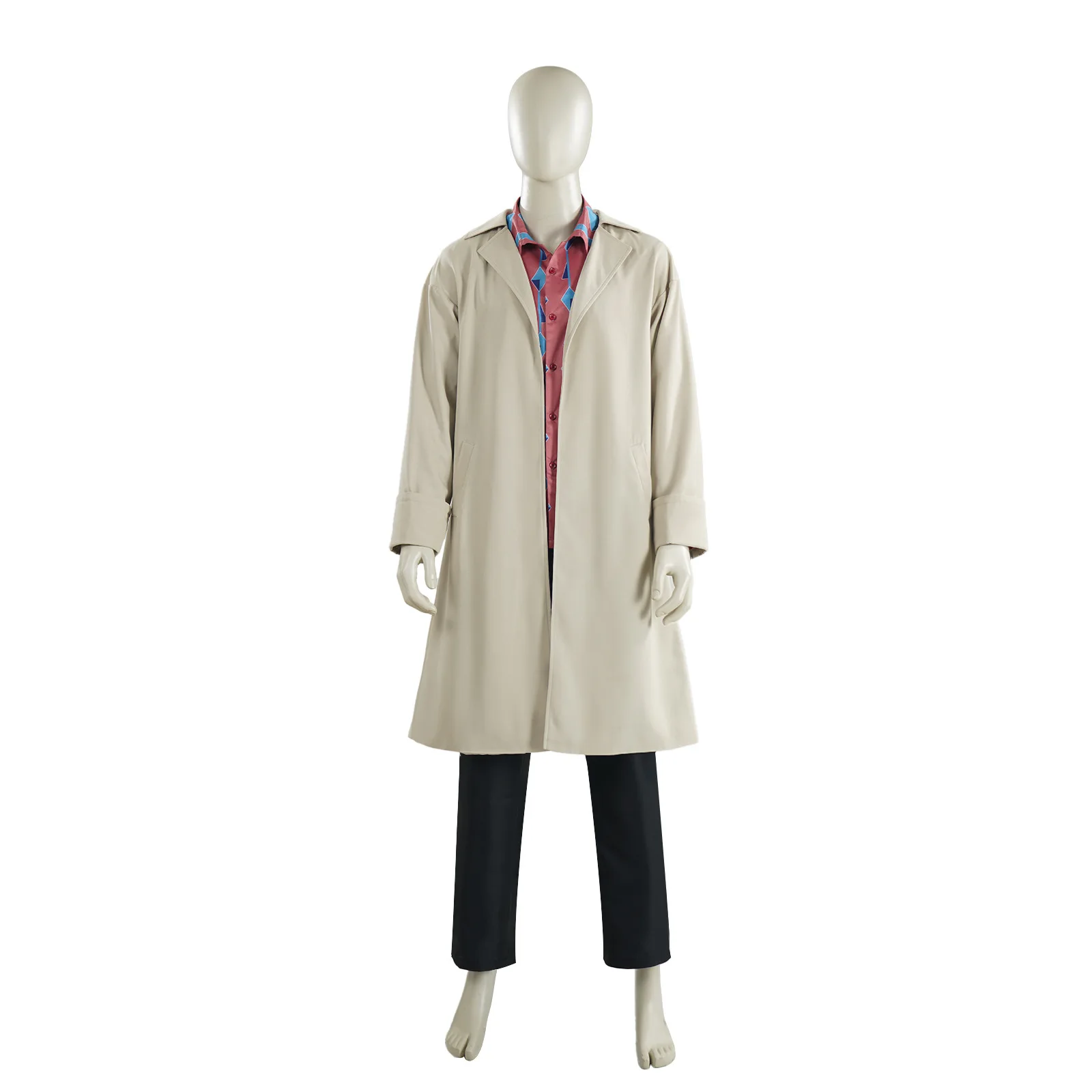 

Sakamoto's Daily Nan Yun Cosplay Costume Nan Yun Khaki Windbreaker Transformation Expert Anime Character Stage Performance