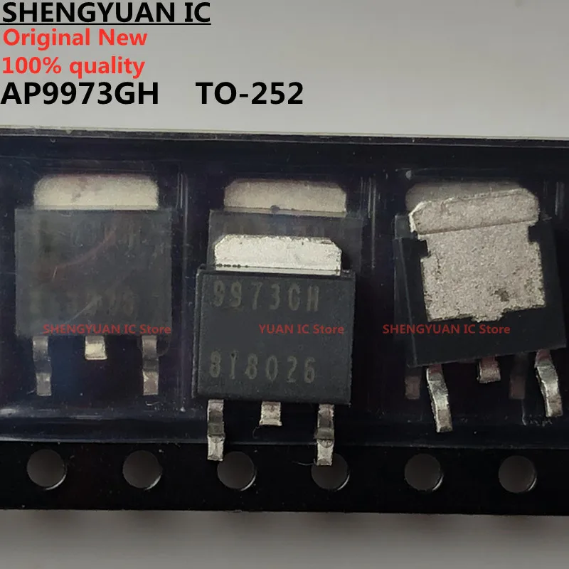 10-50Pcs/lot AP9973GH 9973GH TO-252 AP9973H 9973H AP9973GH-HF  60V 14A N-CHANNEL ENHANCEMENT MODE POWER MOSFET quality 100% new