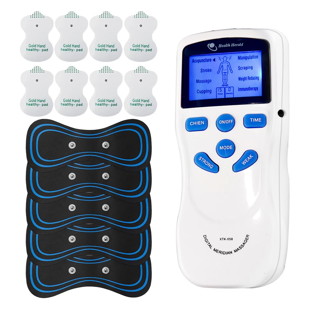 

Professional Muscle Stimulator EMS Electric Pulse Body Massager TENS Digital Therapy Slimming Machine Relaxation Treatment