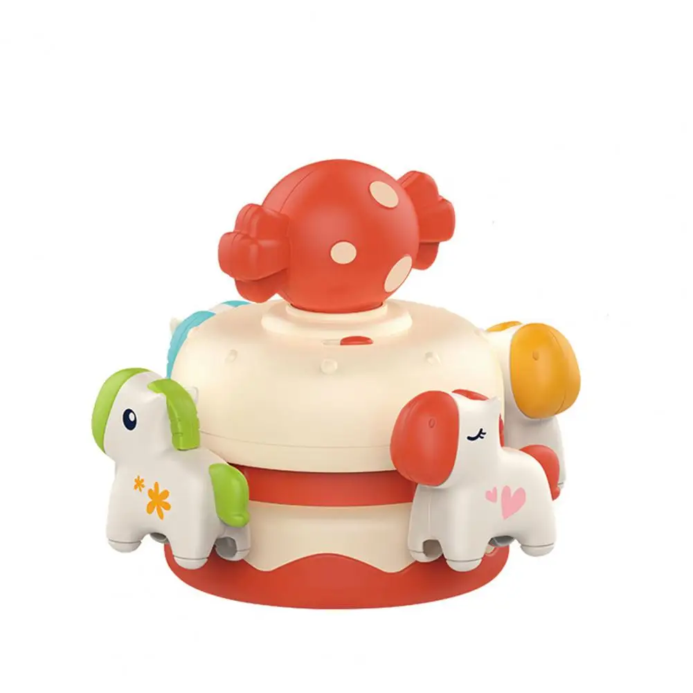 

Carousel Music Box Bottom Cartoon Clockwork Toy Early Educational Preschool Toys Music Box Stroller Toy Boys Girls Gift