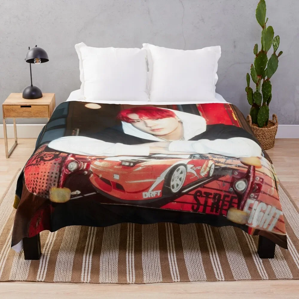 

jungwon Throw Blanket Warm Throw Blanket Gift for Anniversary