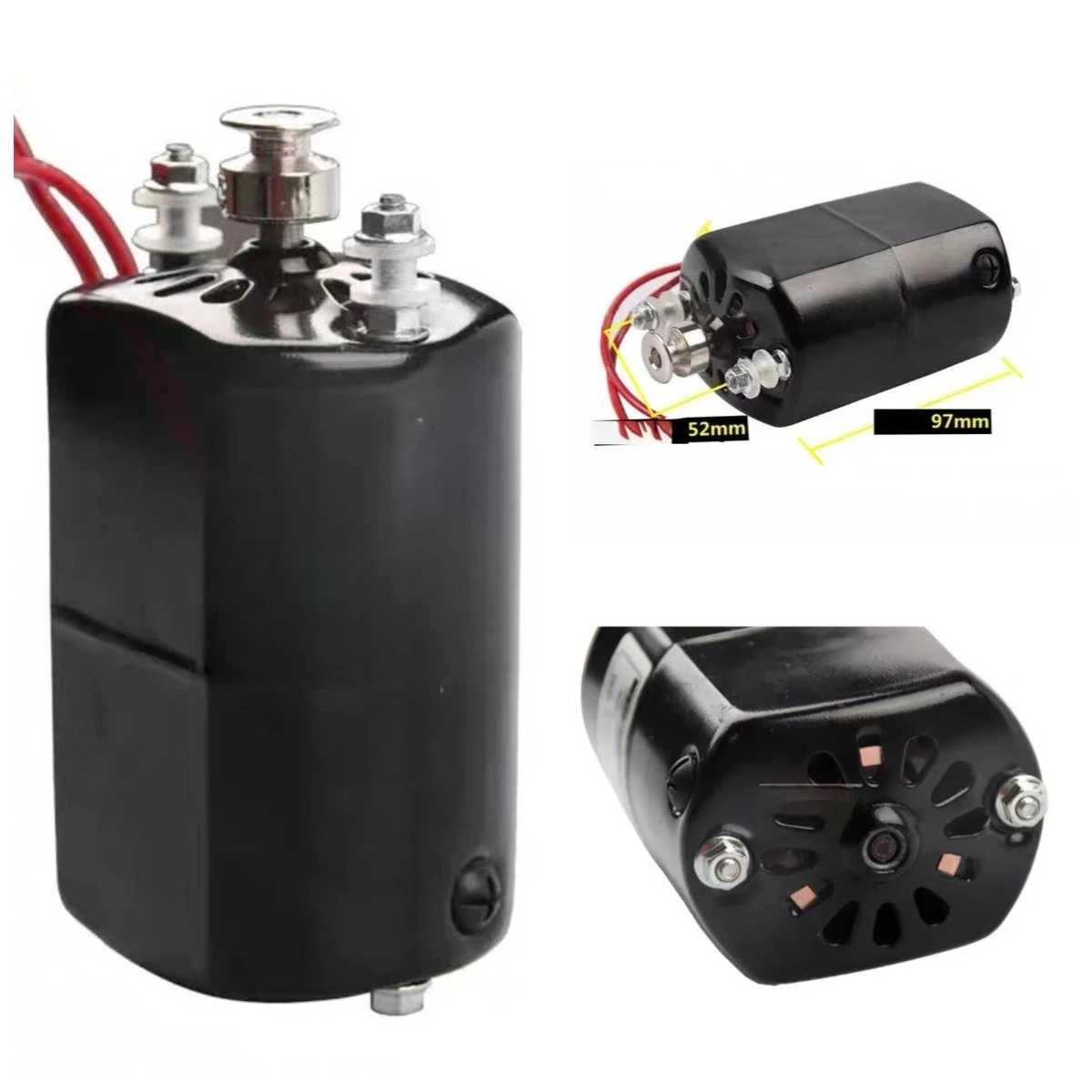 200W PD050 Vertical Key Cutting Motor, Clockwise Drive Unit for Key Duplicating Machines