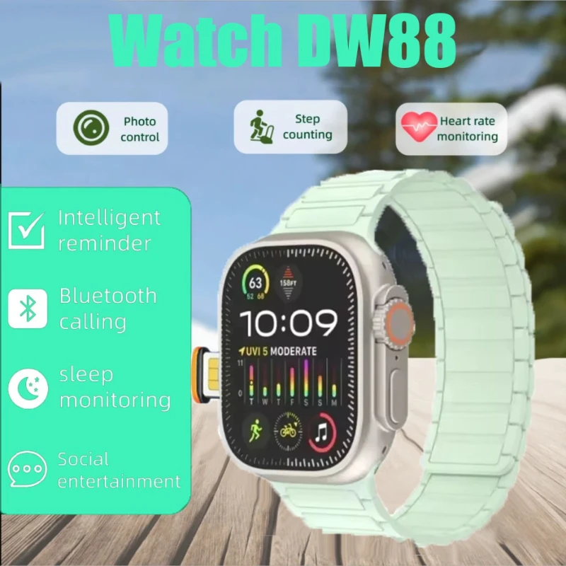 

Получить смарт-часы DW88 2025 года 5G, все сетевые системы Android S10 с GPS-картой, SIM-картой Google Play, трекером сна