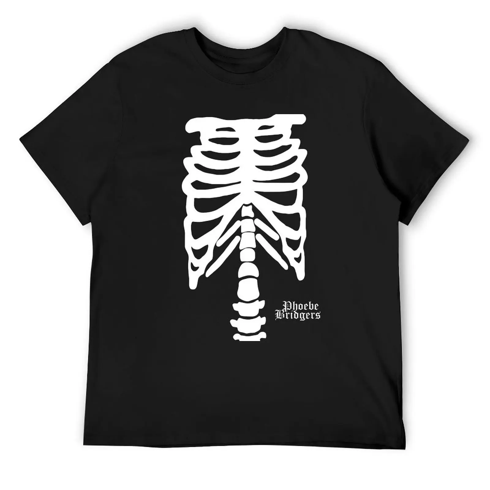 Phoebe Bridgers Merch Skeleton T-Shirt anime clothes anime mens designer t shirt