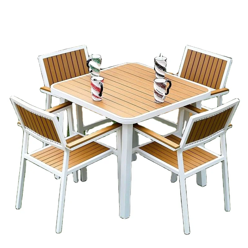 Aluminum Outdoor Garden Furniture Set, Tableware Set, Best-selling