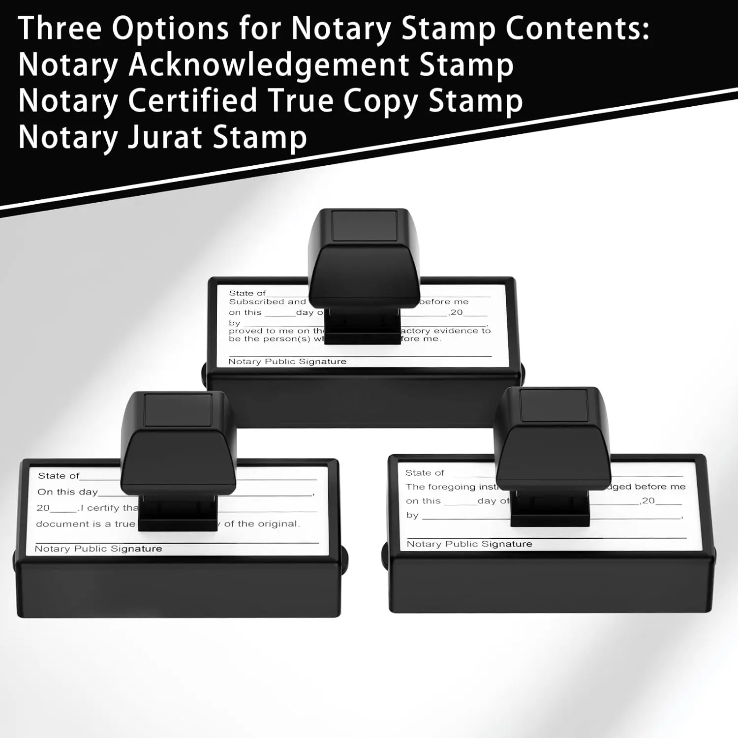 طوابع Notary، ختم Notary Jurat، لوازم Notary سهلة التخزين، ختم Notary، ختم Notary