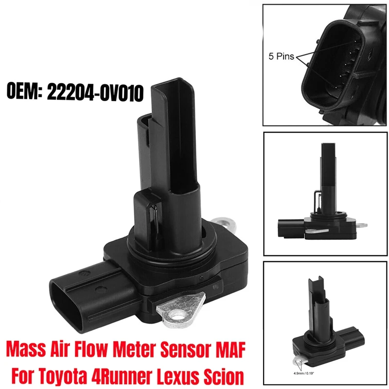 Replacement Accessories MAF Mass Air Flow Sensor Meter For Toyota 4Runne Camry Corolla Scion Lexus ES350 22204-0V010 22204-0V020