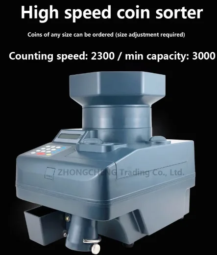 

Coin counting and sorting machine, coin sorting machine, high-speed coin counting machine