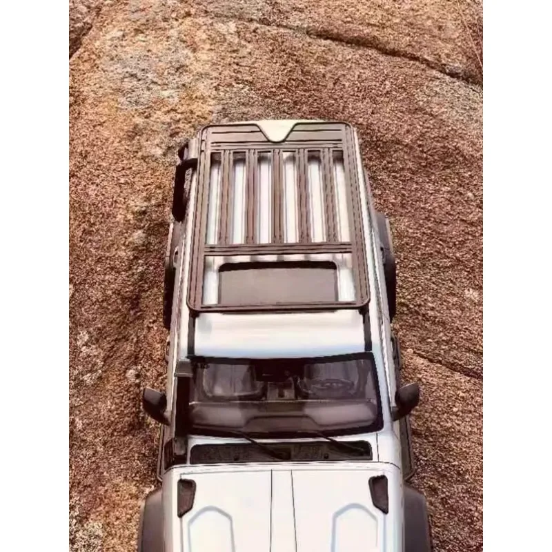 KM 트랙션 취미 1/8 Tank300 크롤러 트럭 시뮬레이션 수하물 랙 사다리 키트 Rc 자동차 옵션 업그레이드 부품 액세서리