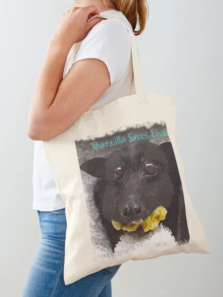 

Batzilla - Mr Belgrave Loves Bananas Tote Bag Gift bag hand bags cute tote bag Women's shopping