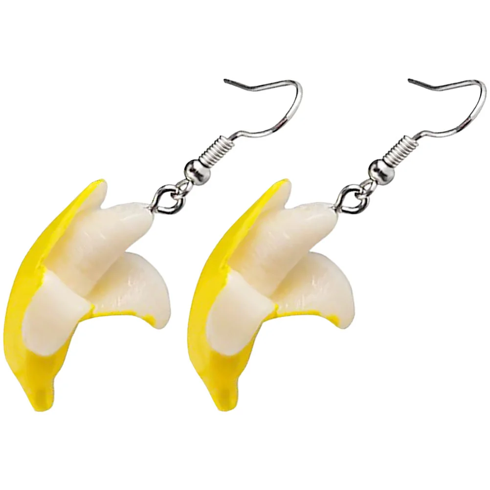 Banana Fruit Earrings for Girls Gifts Drop Dangle Women Dangling Strawberry Lover