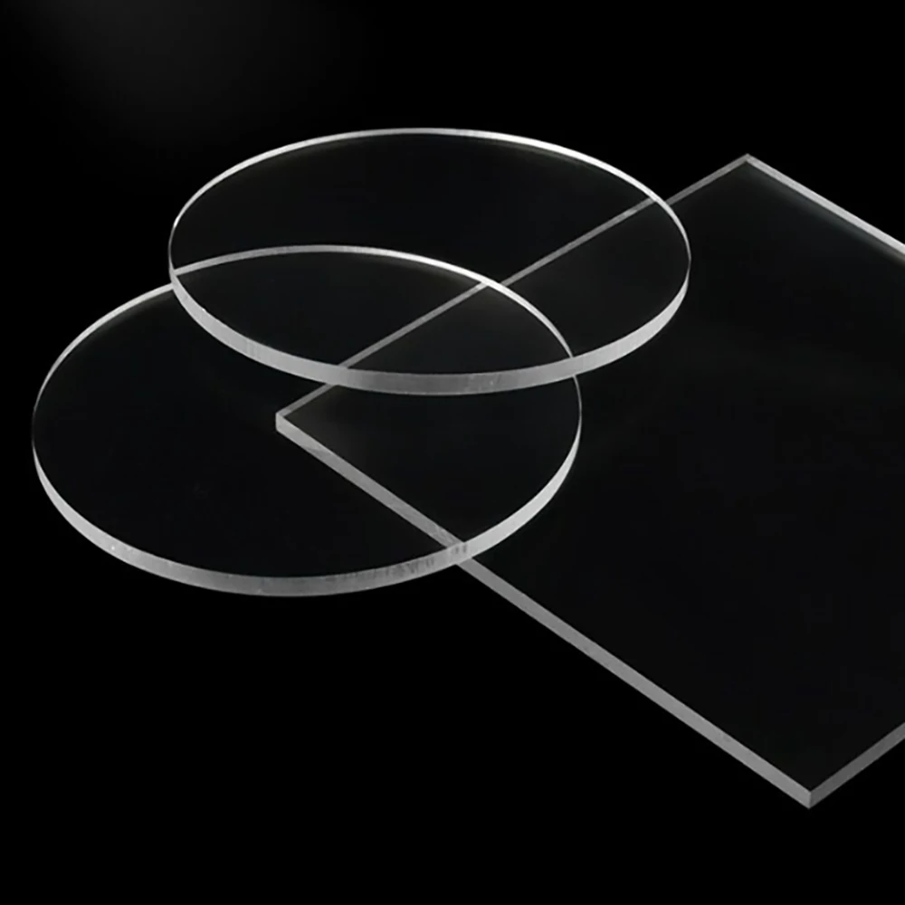 High Transparency PC Weather Resistant Board, Polycarbonate Plastic Board Thick 0.5-20mm DIY Home Seal 200/210/297/300/400/500mm