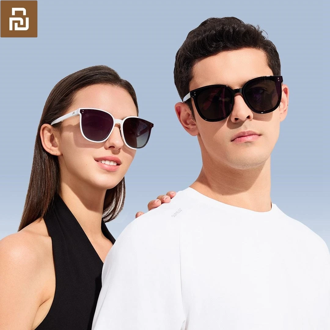 Youpin Supield Foldable Ultra Light Titanium Nano Sunscreen Sunglasses  Professional Outdoor UV Protection Sunglasses