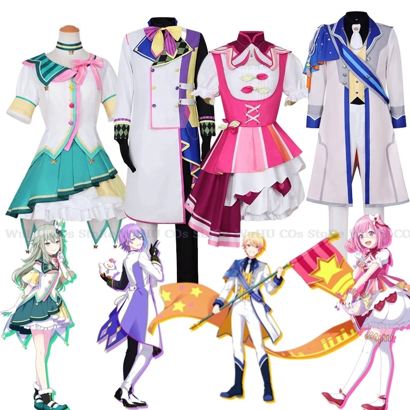 Project Sekai Colorful Stage Cosplay Feat 3th Kamishiro Rui Wonderland Showtime Kusanagi Ootori Emu Shiraishi Halloween Costume