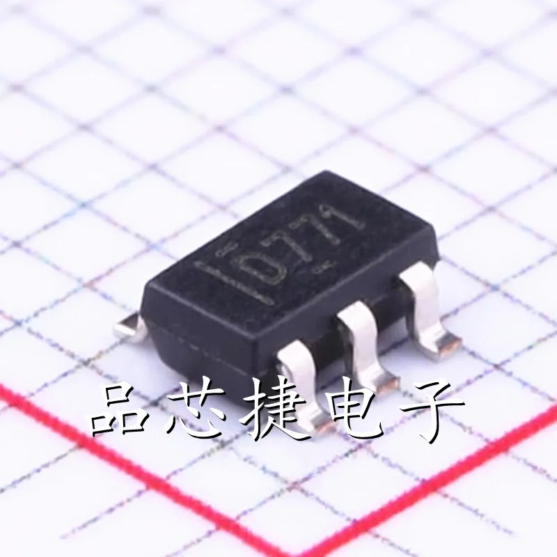 5pcs/Lot DAC7571IDBVR Marking D771 SOT-23-6 Low-Power Rail-To-Rail Output 12-Bit I2C Input DAC