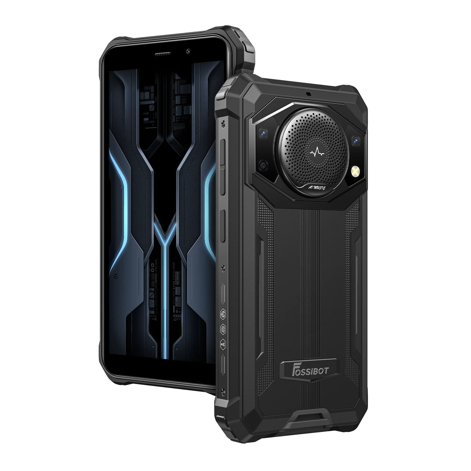 FOSSiBOT F101 P 頑丈なスマートフォン 10600mAh オクタコア 4