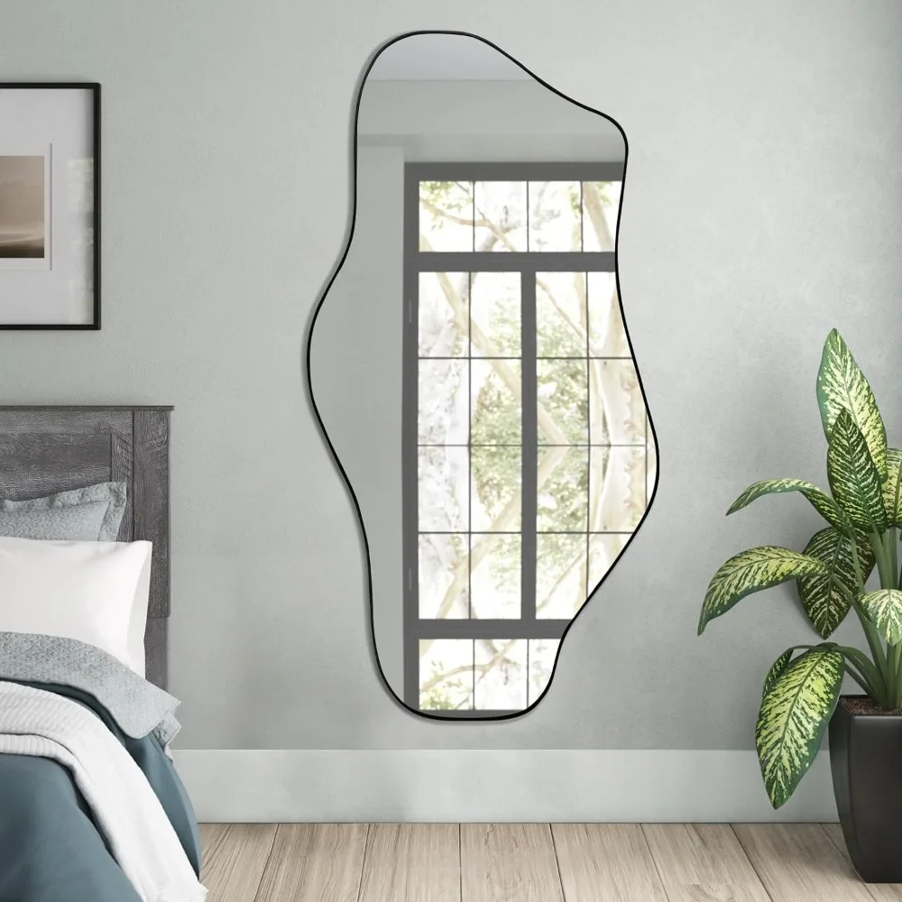 Decoration Mirror for Bathroom, Asymmetrical & Large Irregular Body Shape, Decorative Mirror