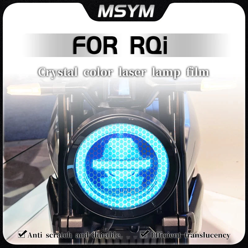 

FOR NIU RQI Rqi rqi Headlight film honeycomb laser protective film transparent protective sticker accessories