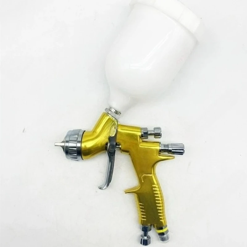 Paint Gun Pneumatic Spray Gun For GTI Upper Pot Furniture High Atomization Automotive Paint Repair Spray Tool