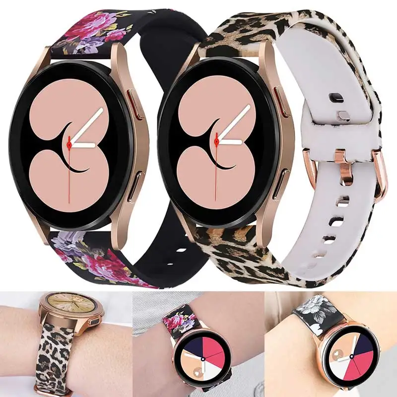 Printed Band for Samsung Galaxy Watch 7/FE/6/5 pro/4/Classic 40mm 44mm Sport 22mm/20mm Bracelet Galaxy 6 classic 43mm 47mm strap