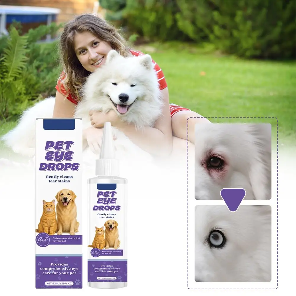 Pet Eye Drops Improve Pet Vision, Deeply Nourish And Enhance Eye Tissue, Muscles, And Mild Ingredients