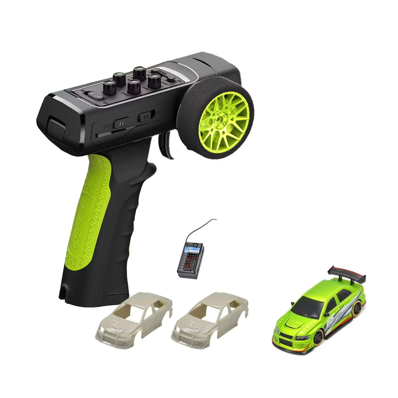 Turbo Racing 1:76 C66 Drift RC Car with Gyro Full Proportional 2.4G 5CH Radio Remote Control RTR Desktop Toys For Boy's toy