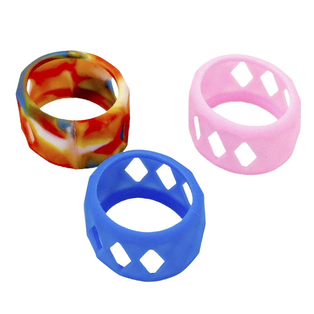 Bulb Silicone Cover Decorative Protection Glass Bottle Band Ring for ZEUS X Mesh Tank Bubble Glass Tube Accessories