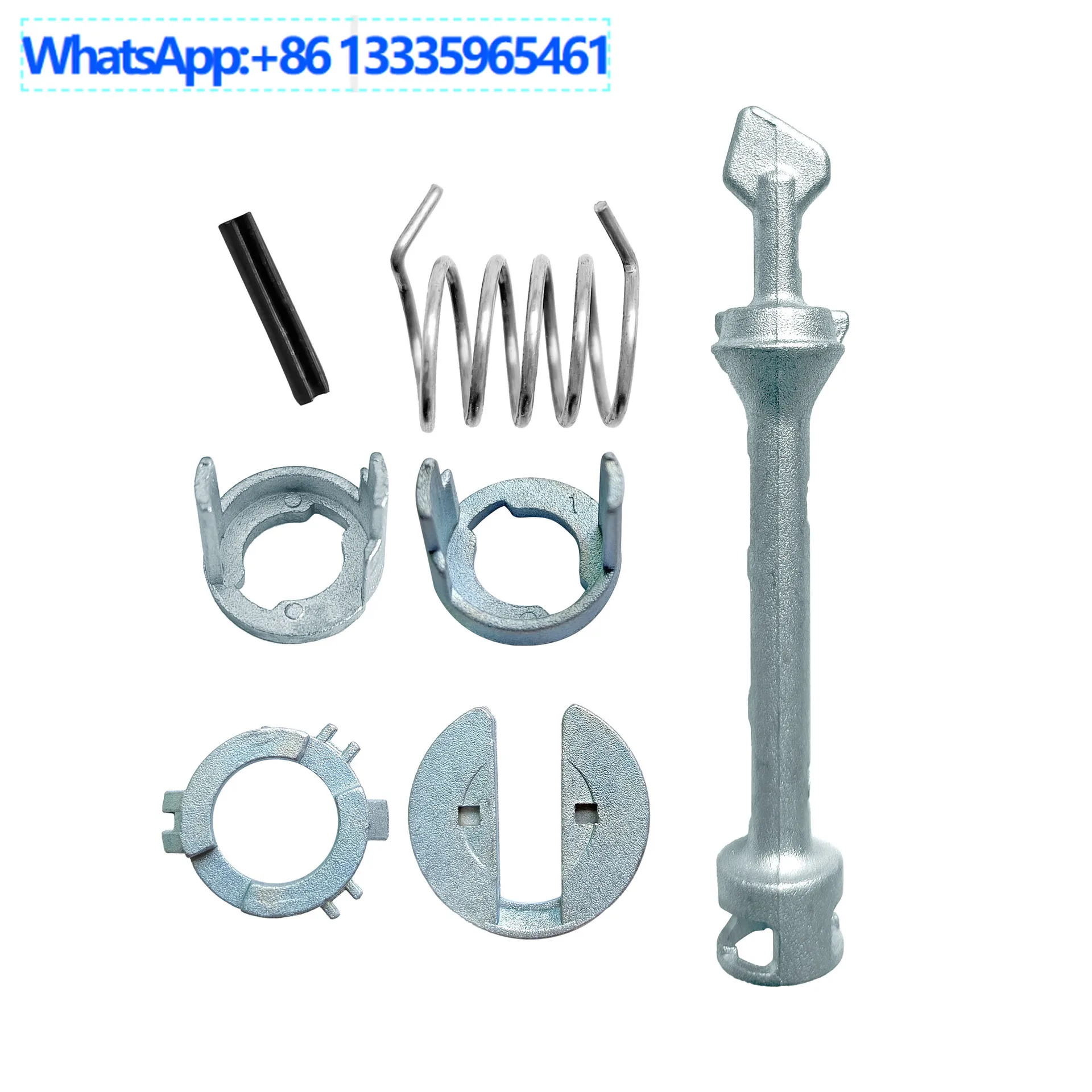 For BMW X1 door handle control door lock repair accessories, car door lock cylinder accessories 7-piece repair kit