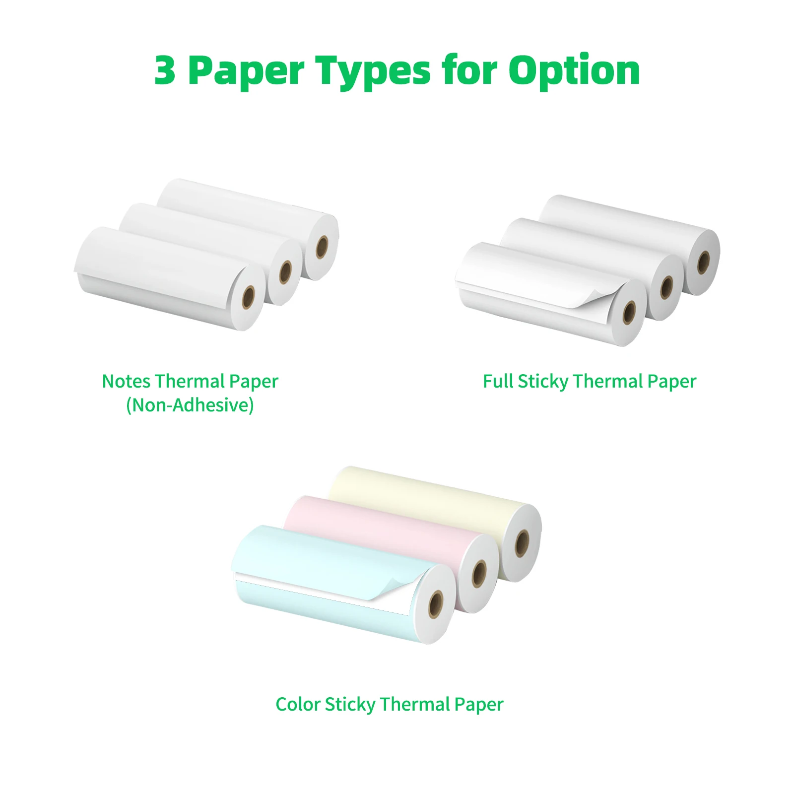 

3 шт./кор. 77x30 мм самоклеящаяся термобумажная наклейка без BPA водонепроницаемая маслостойкая для PeriPage A9/A9s/A9 Pro/A9/A9s