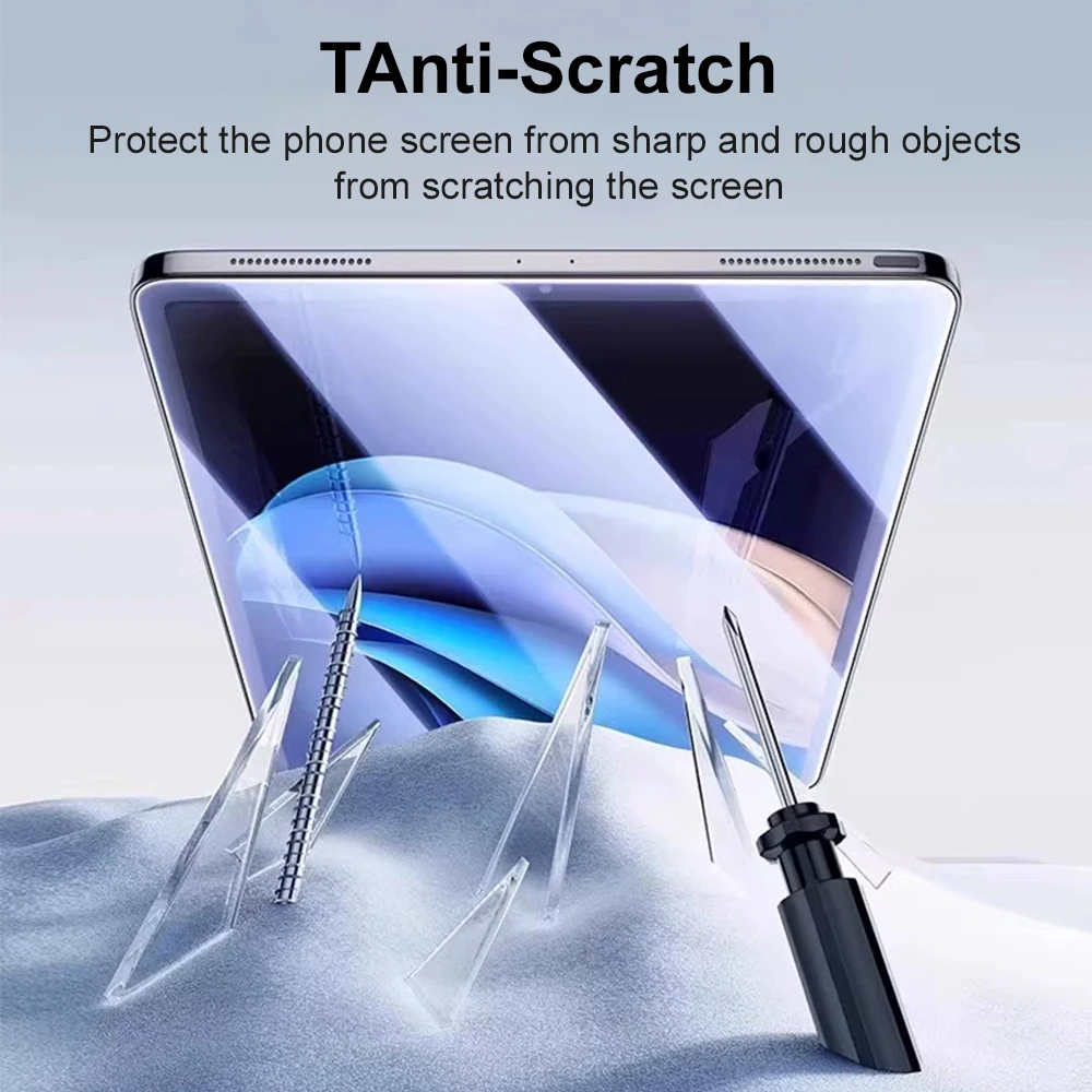 زجاج مقسى عالي الدقة لنقل الضوء لجهاز iPad Pro 13 11 10 12.9 M4 M3 M2 10th 9th لجهاز iPad Air 13 Mini 6 7 واقي للشاشة #6