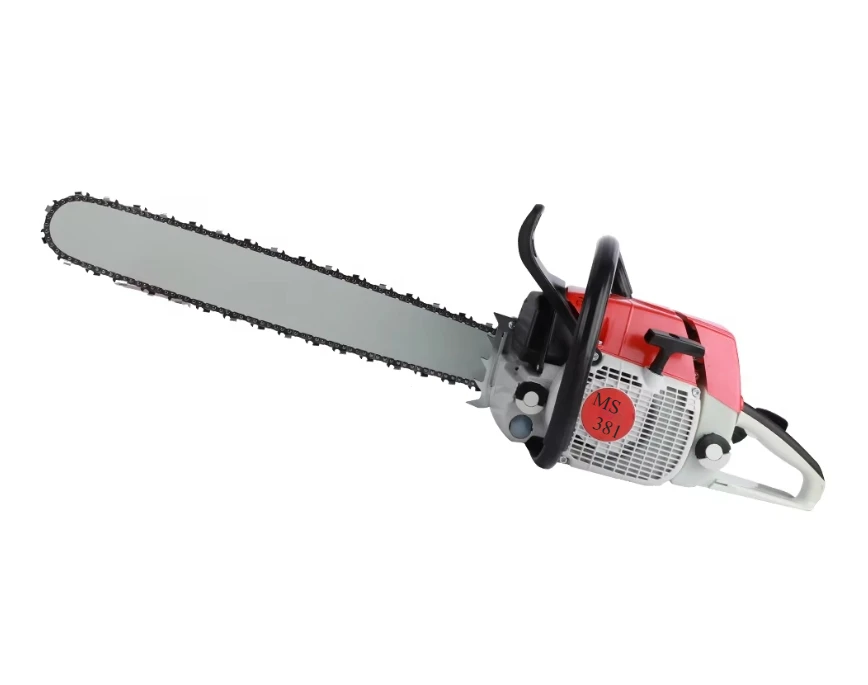 New 381 Petrol Chain SawProfessional Logging Tools3.9kw Powerful 25 Inch Chain Saw for Home Use