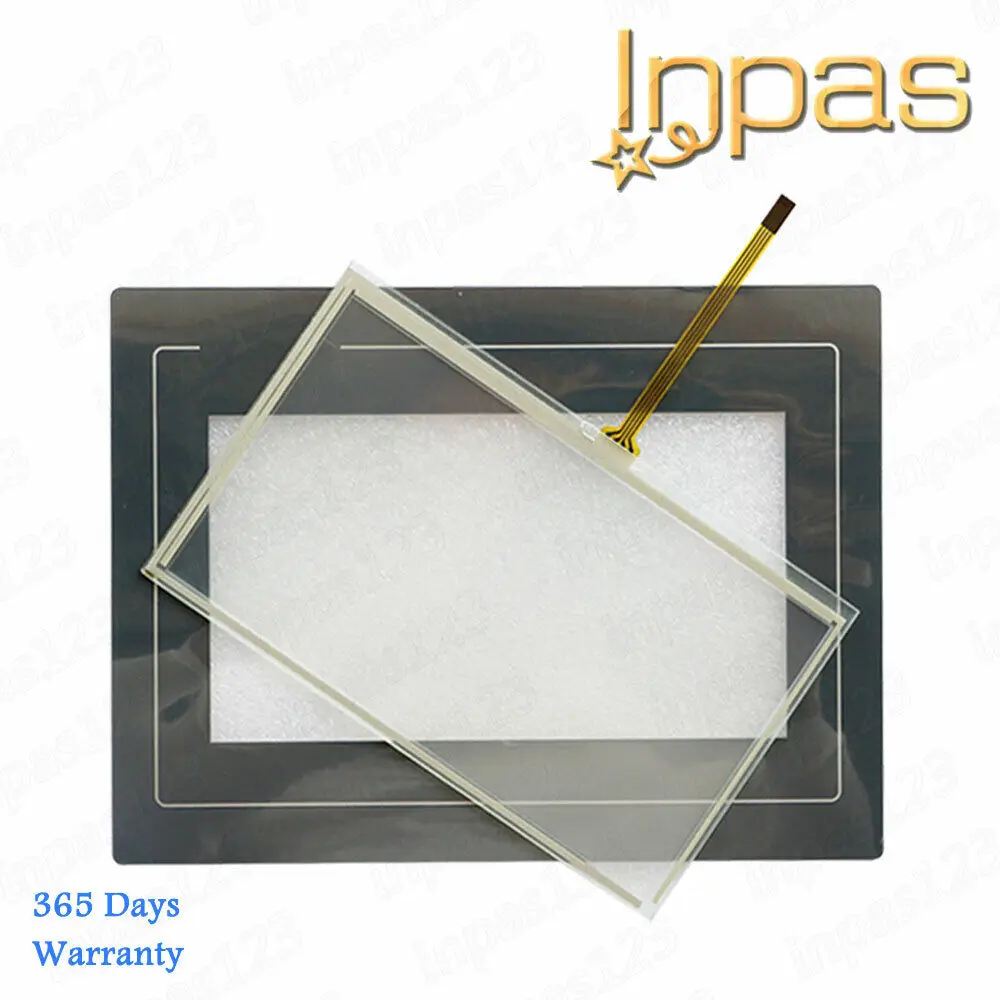 DOP-107WV Touch Screen Panel Glass for Delta DOP-107WV + Front Overlay