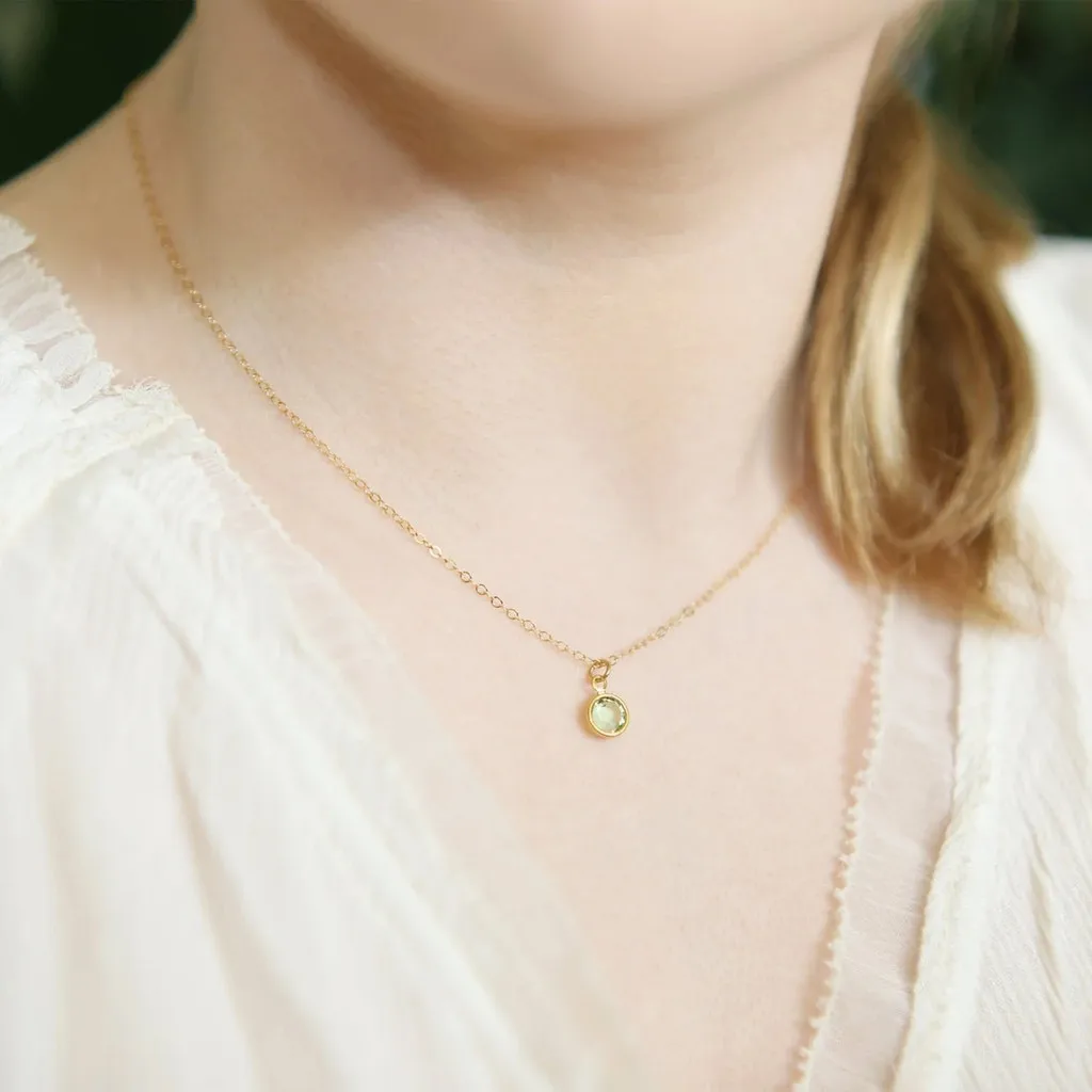Custom 12 Month Birthstone Necklace for Women Colored Zircon Elegant Personality Friends Mother Birthday Gift Jewelry