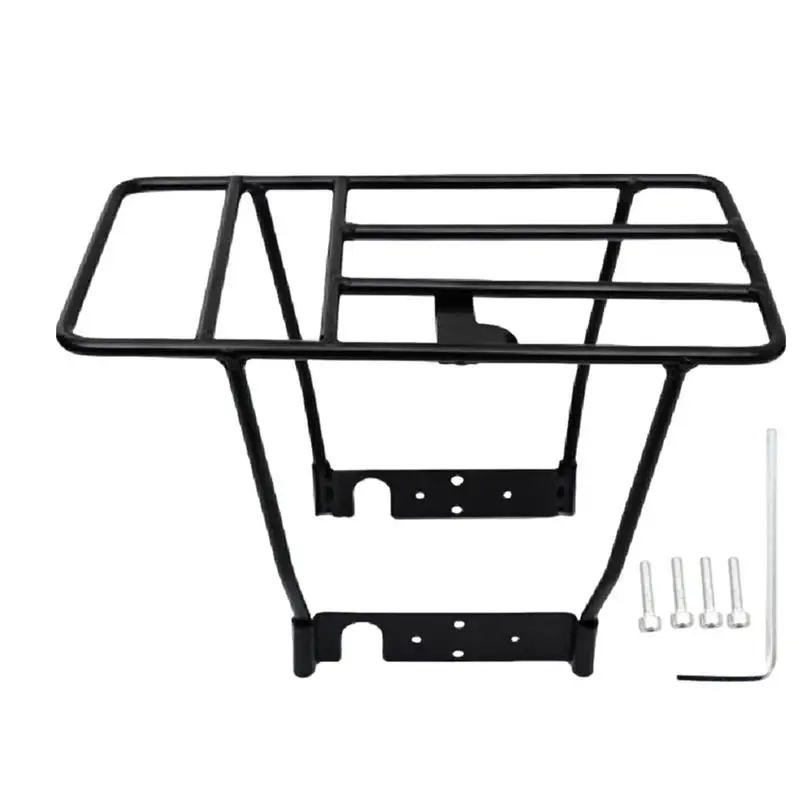 Scooter Storage Rack Electric Scooter Attachment Aluminum Alloy Scooter Rear Cargo Rack Large Capacity For Purchased Vegetables