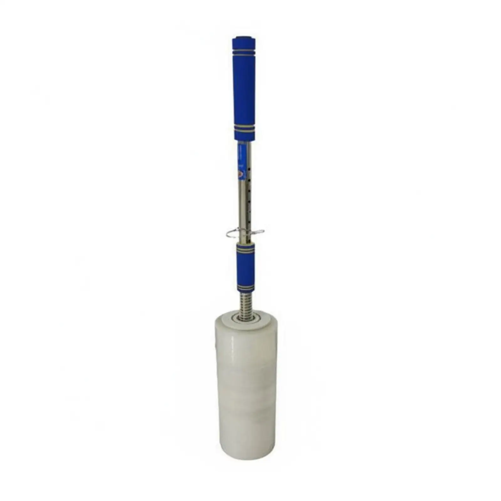 Long Handle Stretch Wrap Dispenser Easy to Use Manual Stretch Wrap Dispenser Labor-Saving Handheld Pallet Wrapping Tool for