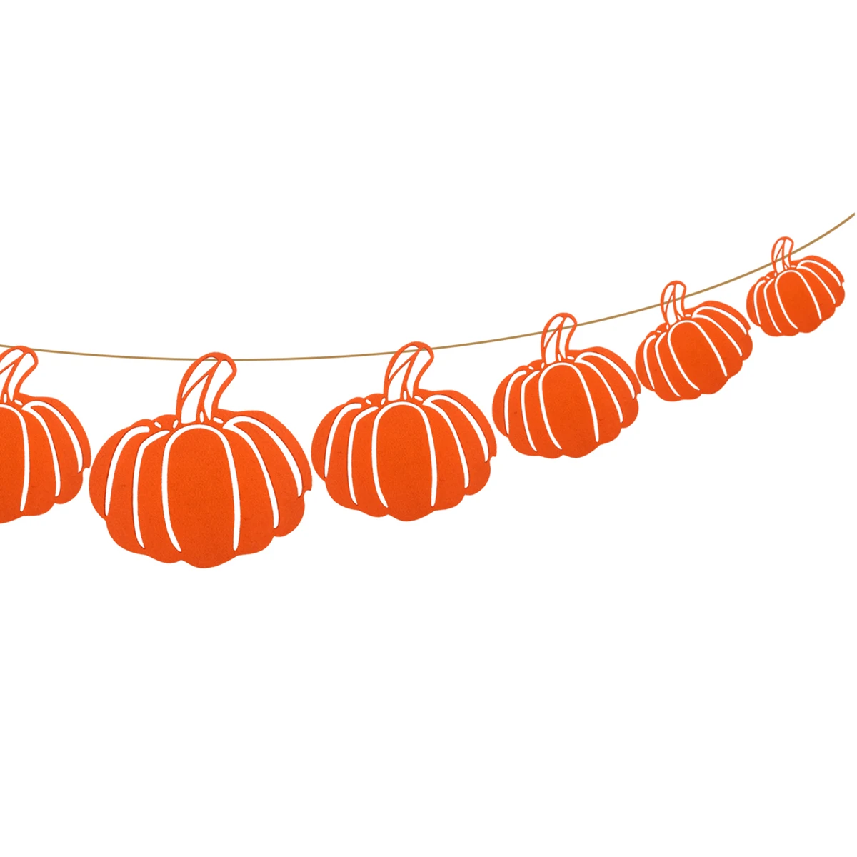 

Pumpkin Sign Garland Flag Decoration Banner Decorations Party Hanging Fall Ornaments