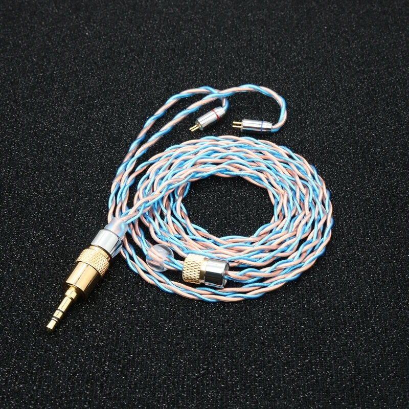 XINHS A04 4 strands Graphene+7N Pure Copper Hybrid Upgrade Cable