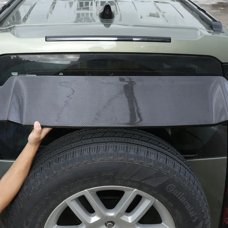 

metyoucar For Land Rover Defender 2020-2024 Real carbon fiber Car Tail Wings Rear Trunk Lip Spoiler Car Accessories