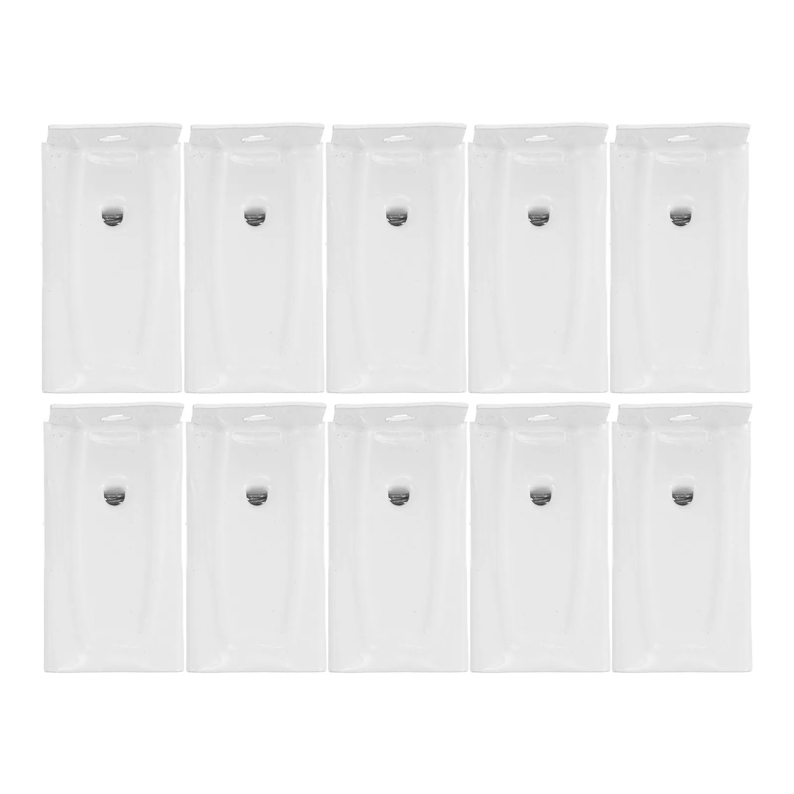 20Pcs Curtain Track Bracket Heavy Duty Mount for Curved Or Straight Rods DIY Ceiling Wall Installation Z-Shaped