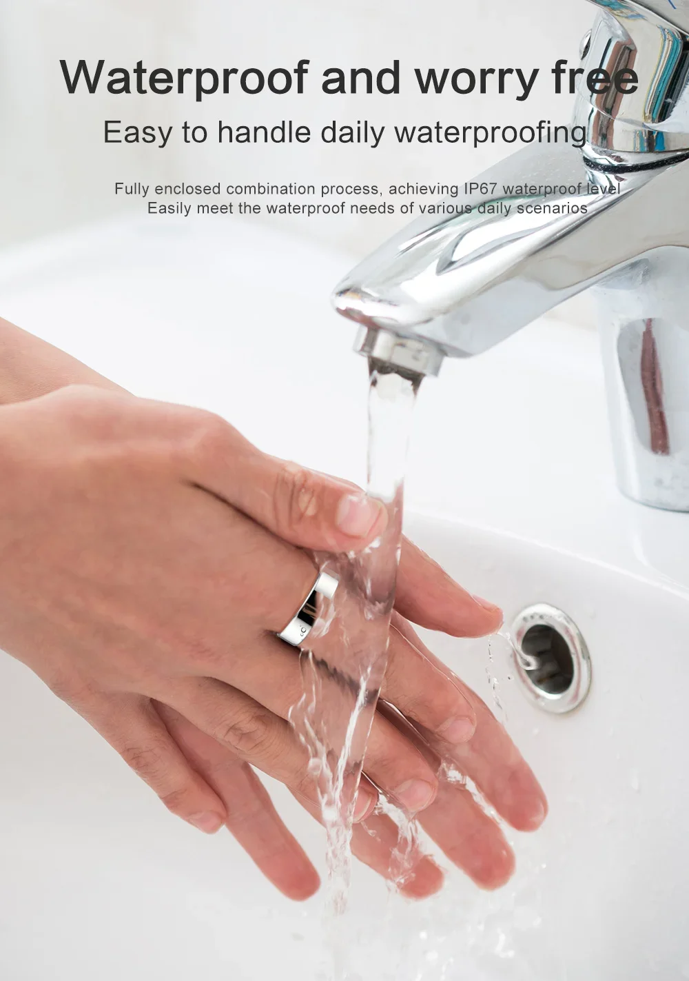 Smart Rings for Women S8 Remote Control 5ATM Waterproof Ultra-Narrow 6mm Heart Rate Health Intelligent Wearable Smart Ring facto