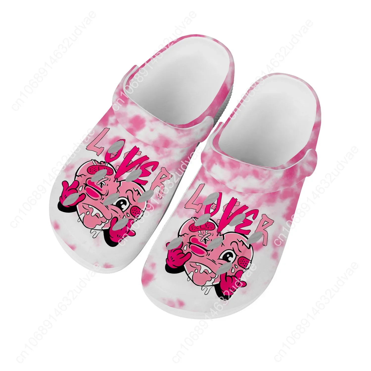 

Розовые сандалии Loser для мужчин и женщин, модная подростковая обувь для воды, высококачественные садовые дышащие удобные пляжные тапочки на заказ