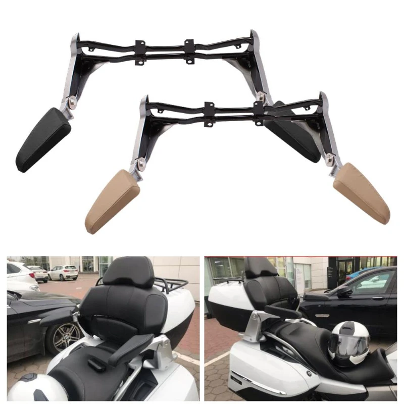 Motorcycle Rear Passenger Frame Armrest Pillion Set Arm Rest For BMW K1600GTL 2010-2018 18 17 16 15 14 13 12 11 10